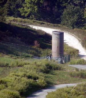 Shrouded Landfill Gas Flare